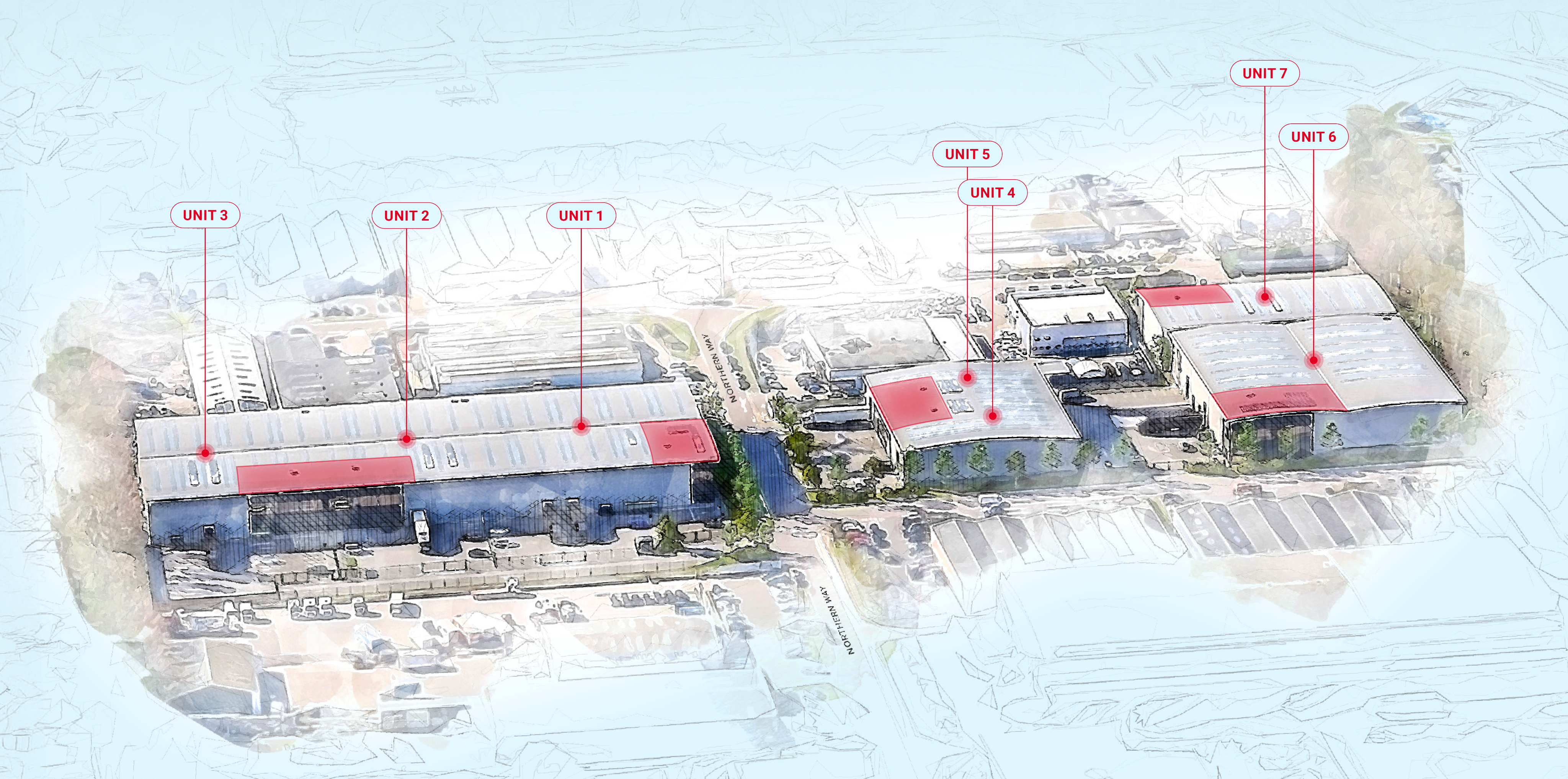 Site plan sketch